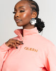 CORAL QUEEN Plush fleece JOGGER Set