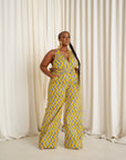 LILY African print infinity jumpsuit (3 LENGTH)