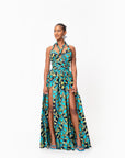 BADE African print Maxi Infinity dress