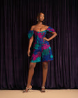 ZURI African Print Corset Top