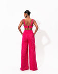 LIZA Sequin Pants in FUCHSIA