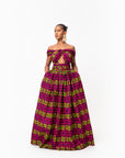 WUNMI African print Maxi Infinity dress