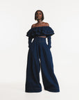 Denim KIARA Wide Leg Pants