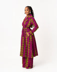 WUNMI African Print Trench Jacket