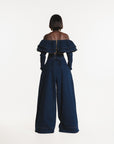 Denim KIARA Wide Leg Pants