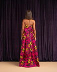 ESE African print Maxi Infinity dress