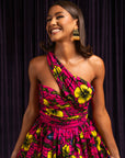 ESE African print Maxi Infinity dress