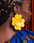 SATO earrings in YELLOW