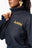 GRAPHITE QUEEN Plush fleece Crop Pullover