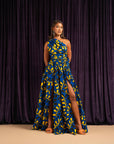 OPE African print Maxi Infinity dress