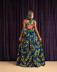 OPE African print Maxi Infinity dress