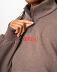 ASH BROWN QUEEN Plush fleece Pullover