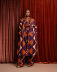 DORA African Print Trench Jacket