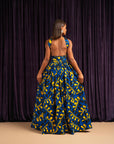 OPE African print Maxi Infinity dress