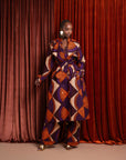 DORA African Print Trench Jacket