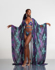 ZURI LONG KAFTAN CHIFFON KIMONO