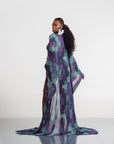 ZURI LONG KAFTAN CHIFFON KIMONO