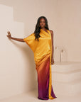 SOL DRAPE MAXI DRESS