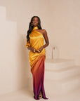 SOL DRAPE MAXI DRESS