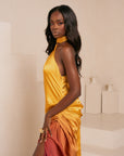 SOL DRAPE MAXI DRESS