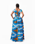 OYIN African print Maxi Infinity dress