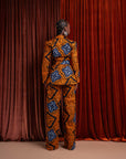 ZEZE African print BLAZER