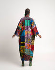 NANA PATCHWORK African Print LONG Kimono