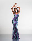 ZURI SILK  MAXI DRESS