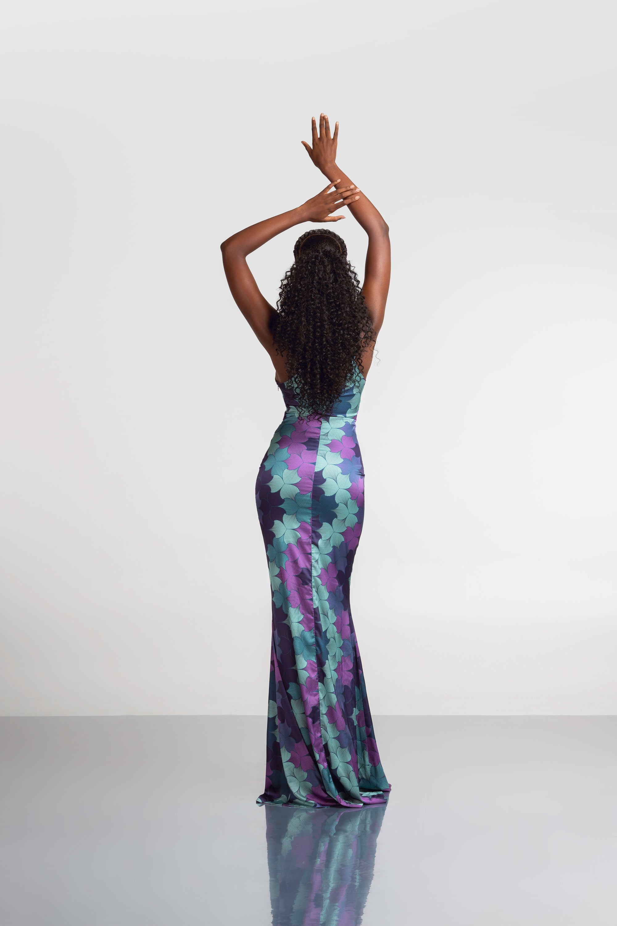 ZURI SILK  MAXI DRESS