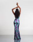 ZURI SILK  MAXI DRESS