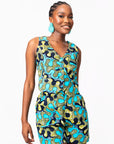 BADE African print WAISTCOAT