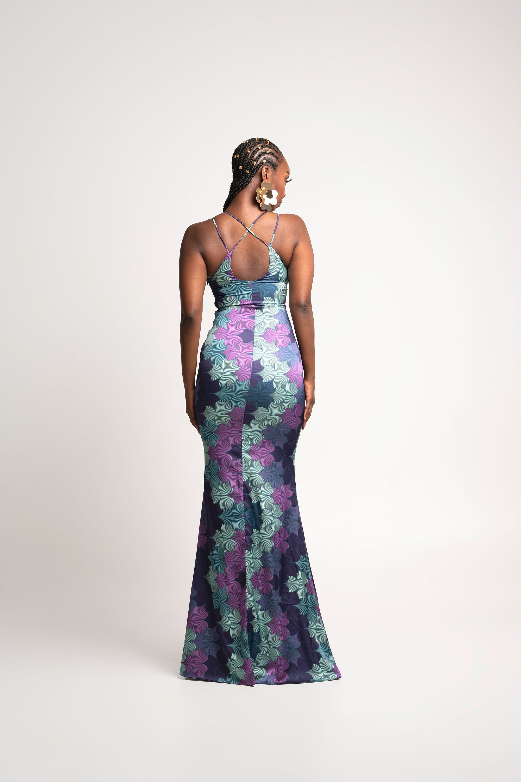 ZURI SILK  MAXI DRESS