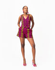 WUNMI African print WAISTCOAT