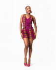 WUNMI African print WAISTCOAT