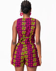 WUNMI African print WAISTCOAT