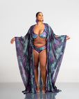 ZURI LONG KAFTAN CHIFFON KIMONO