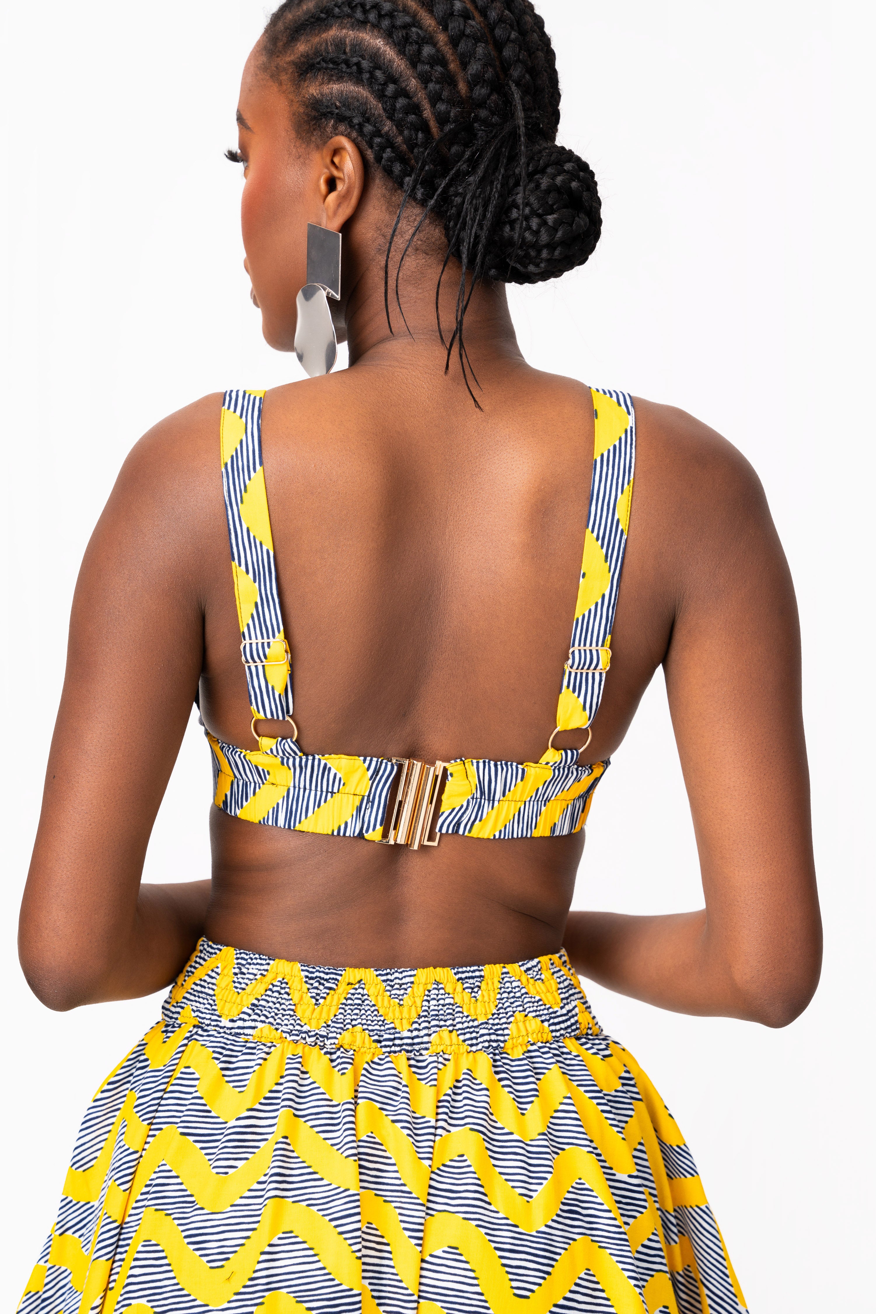 LILY African Print Bra Top