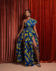 OPE African print Maxi Infinity dress