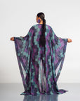 ZURI LONG KAFTAN CHIFFON KIMONO