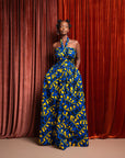 OPE African print Maxi Infinity dress