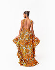 OTTI African Print Hi-low Infinity Dress