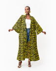 CHIMA African Print convertible Kimono