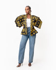 MAKENA African Print convertible Kimono