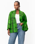 MAALI African Print convertible Kimono