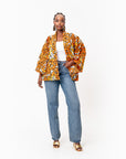 OTTI African Print convertible Kimono