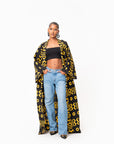 MAKENA African Print convertible Kimono