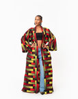 NAYA African Print convertible Kimono