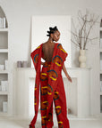 JUMOKE African print infinity jumpsuit (3 LENGTH)