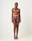 ANU PURPLE High Waist Bikini Bottom