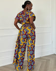 POSI African print infinity jumpsuit (3 LENGTH)